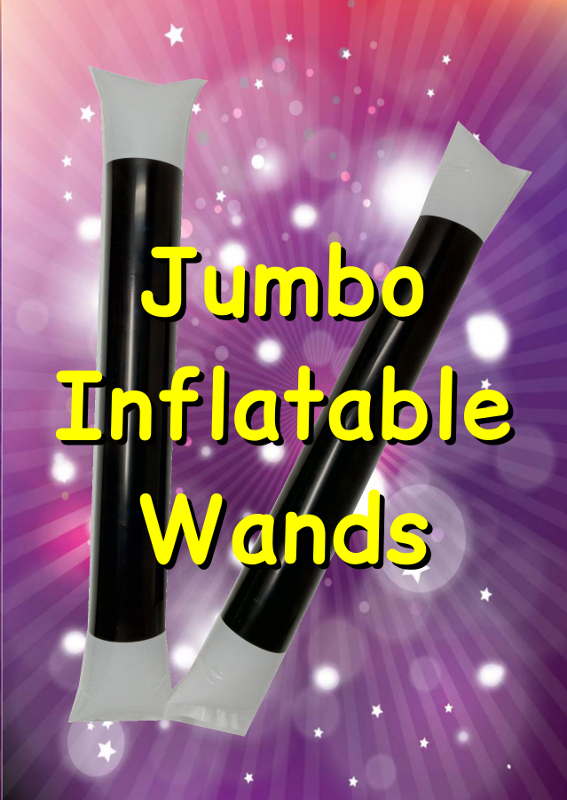 Jumbo 2ft Inflatable Wands x 100